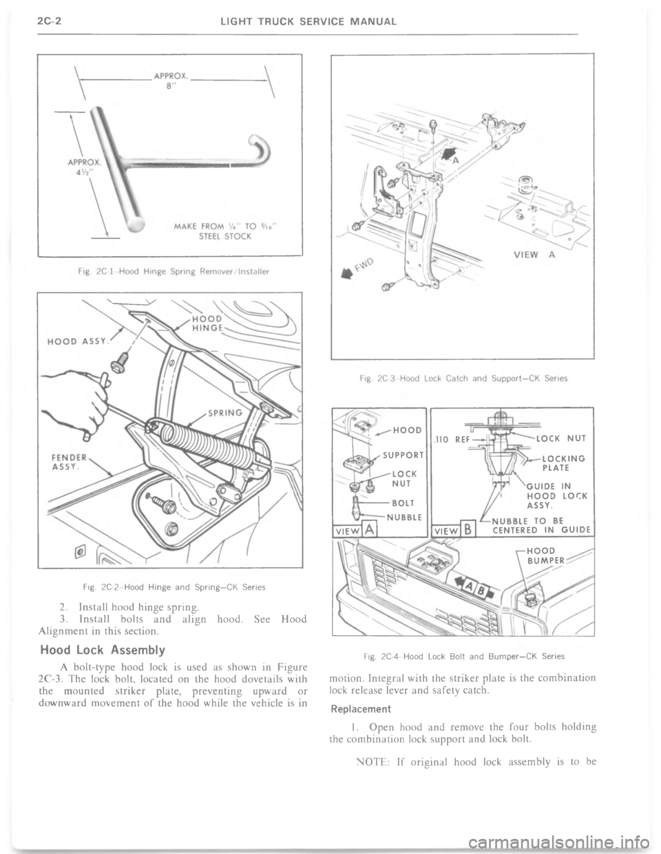 CHEVROLET LIGHT DUTY TRUCK 1977  Service Manual 8 E  :E :C     C         )    A5 )
.




.5

	

8





  B

!








 

 