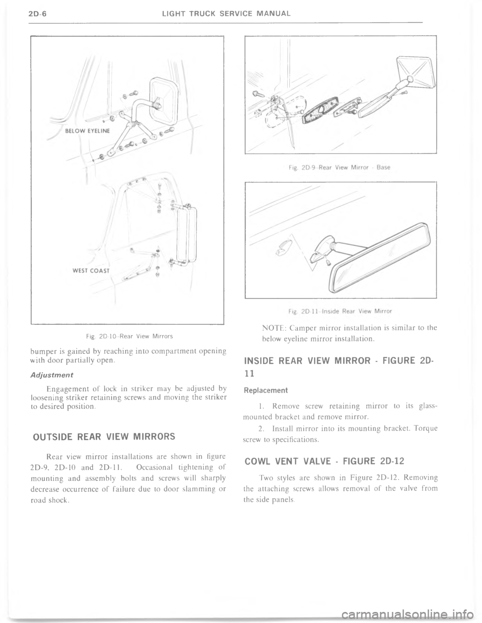 CHEVROLET LIGHT DUTY TRUCK 1977  Service Manual 8 E  :"9 ::6   ; .  &   

\)
*
!




.9H-

	







.
%

\)

 