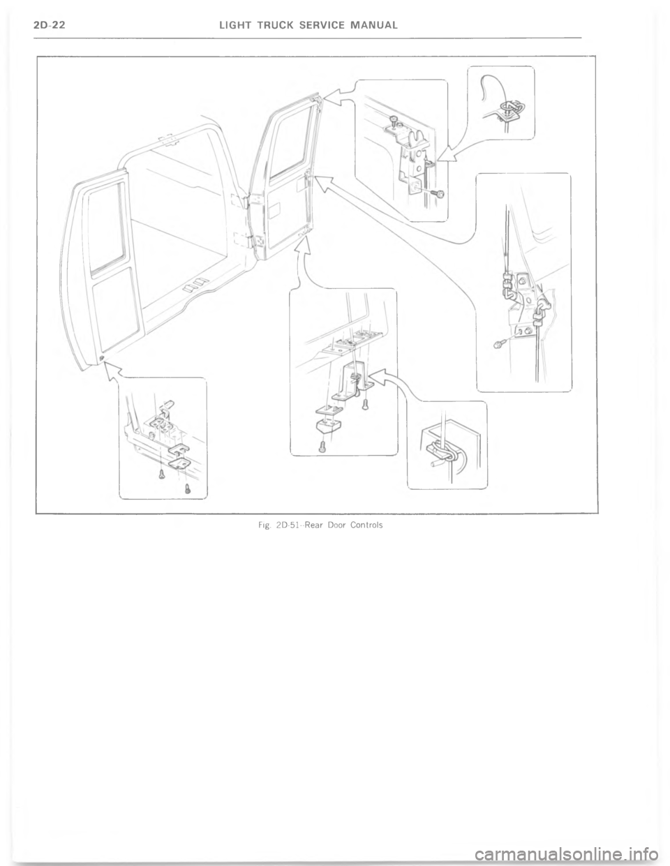 CHEVROLET LIGHT DUTY TRUCK 1977  Service Manual 8 E  :>" ::6         