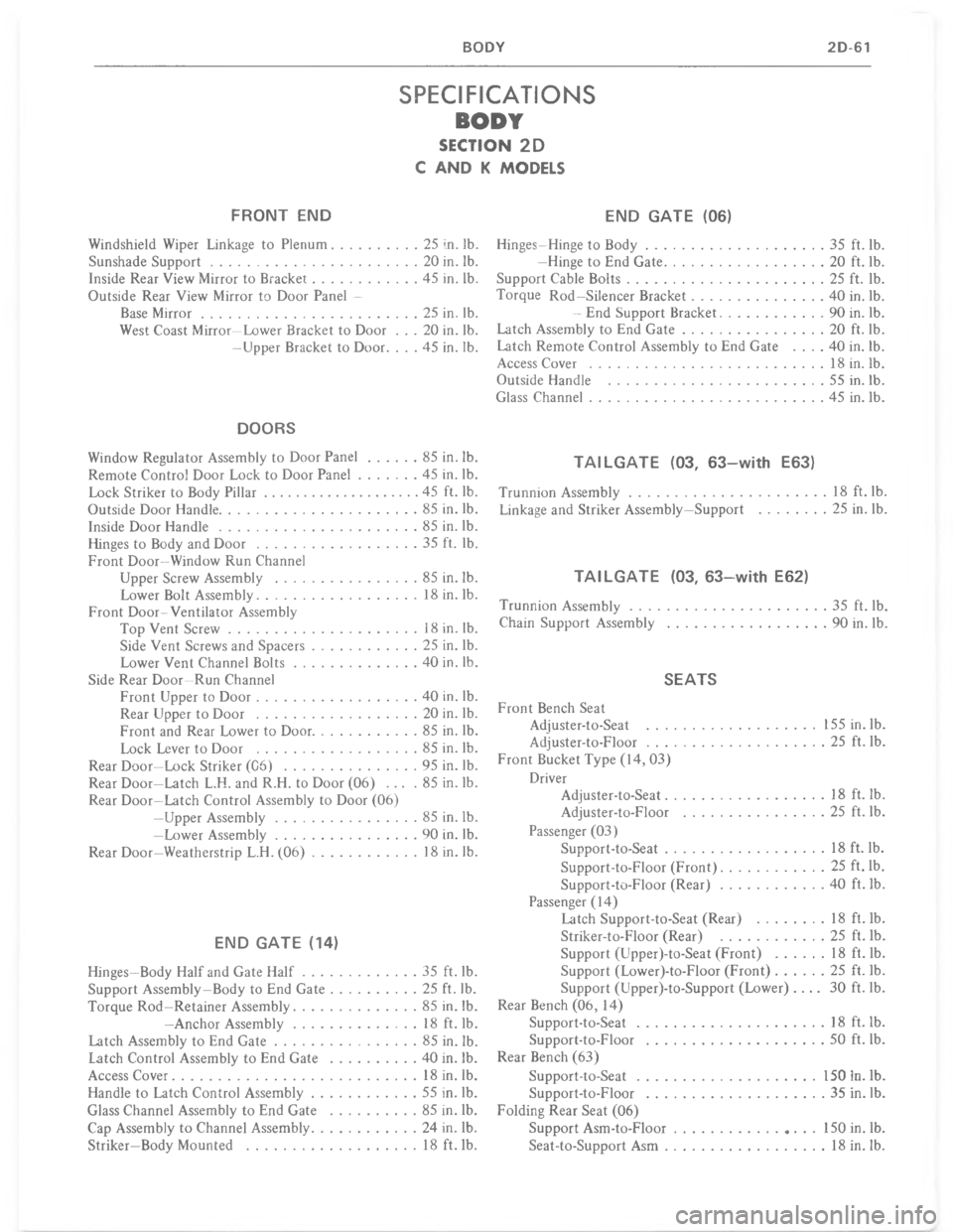 CHEVROLET LIGHT DUTY TRUCK 1977  Service Manual 5! +! & ( - 
 



1.
#


<

+
1
I
9
1
@

<
$
<


=
7
"
$

7


#
.
$
<&
#
7


7
@
$




I
I


=

I
#

I
$
$


0


$
.



5
#
7