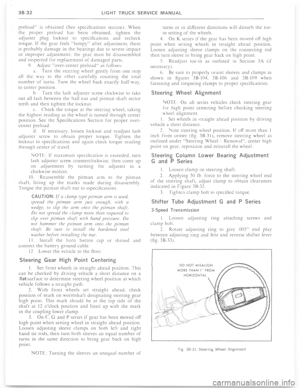 CHEVROLET LIGHT DUTY TRUCK 1977  Service Manual *	C % 	 3# %*% %4 1 
 ** *	 %  	-  
	;% *   %*% 	 
B   