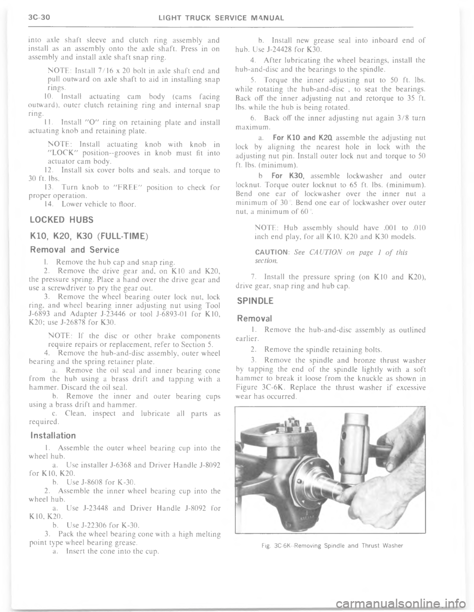 CHEVROLET LIGHT DUTY TRUCK 1977  Service Manual  2 % %/ 	   %%( 	
% %  %%(   2 %  %%  
%%( 	 % 2 % %* 
!8 % ,G? 2
