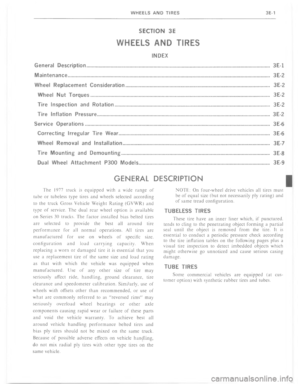 CHEVROLET LIGHT DUTY TRUCK 1977  Service Manual 	    




7
7
	
	


7
	
B
.



\(


*






%

\)
\)
%



%
+
	
%


	


%
%%

/

	
	
#
 