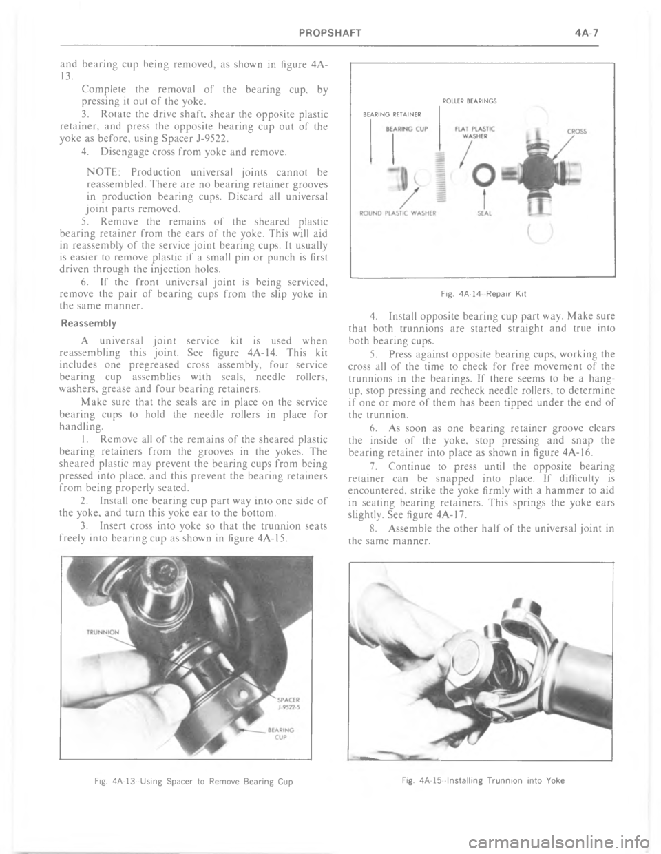 CHEVROLET LIGHT DUTY TRUCK 1977  Service Manual 	  *  /	- % %)   <

5*  /    *- (
*%%      (
   	/ %- %  *