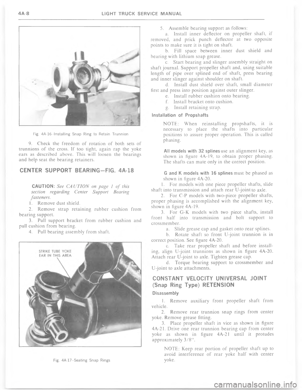 CHEVROLET LIGHT DUTY TRUCK 1977  Service Manual 8 = - : " 0 ::       )     6      6      	    
;

%
-




:
!
3
=
&
">


*



%


	







*
*
##
%

%
%\)

%
.
*
%


