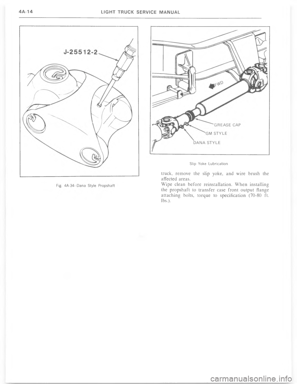 CHEVROLET LIGHT DUTY TRUCK 1977  Service Manual )   F  	 !    


1


 
