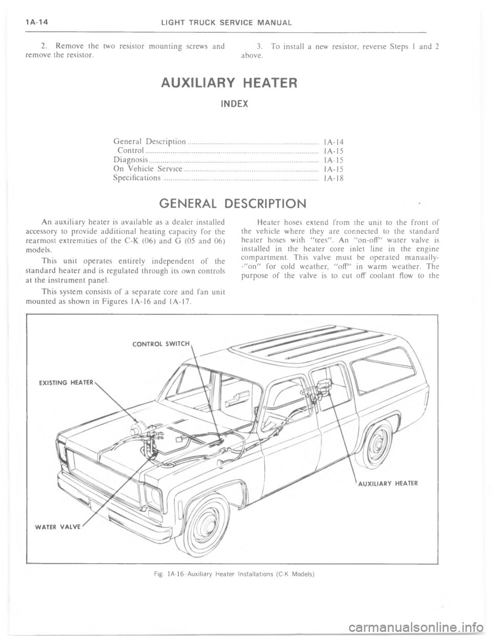 CHEVROLET LIGHT DUTY TRUCK 1977 Workshop Manual . /  ) %%  %)% 	   %  ) %%- /% #*%  	 .
/  %% /


0
5
9

#
.





%


=


%
