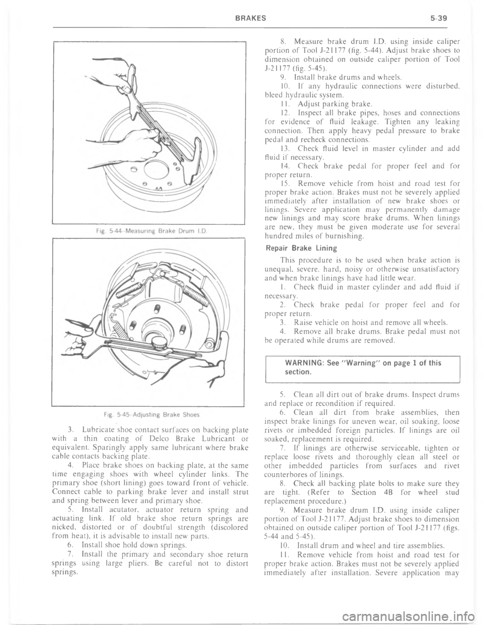 CHEVROLET LIGHT DUTY TRUCK 1977  Service Manual  $ %  %%   *
)      9 + $ 
B/ #*( **( %  ) 
 % 