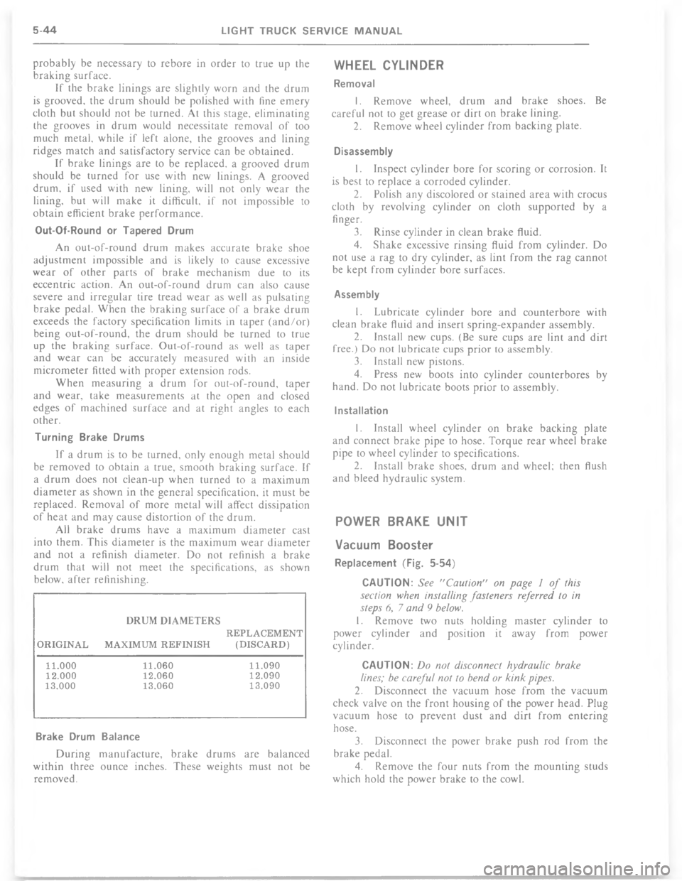 CHEVROLET LIGHT DUTY TRUCK 1977  Service Manual *(  %%(    	   * 
 %
   %  %( ) 	  	
% /	-  	  %	  *%	 )