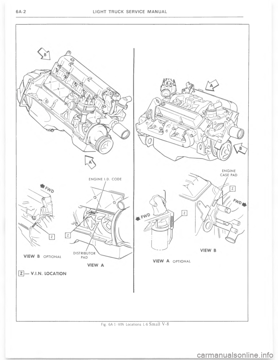 CHEVROLET LIGHT DUTY TRUCK 1977  Service Manual 4 3 1 * 3 4  *    %  4
%
T

%4 