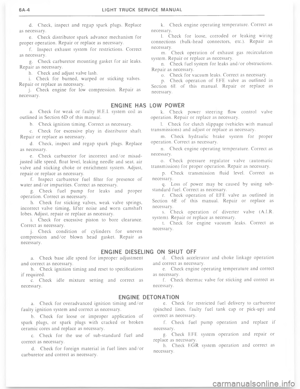 CHEVROLET LIGHT DUTY TRUCK 1977  Service Manual 	 5- %* 	 * %* *% *
% %%(
 5 	% %* 	/ % 
** * *  * % %%(
 %* 2