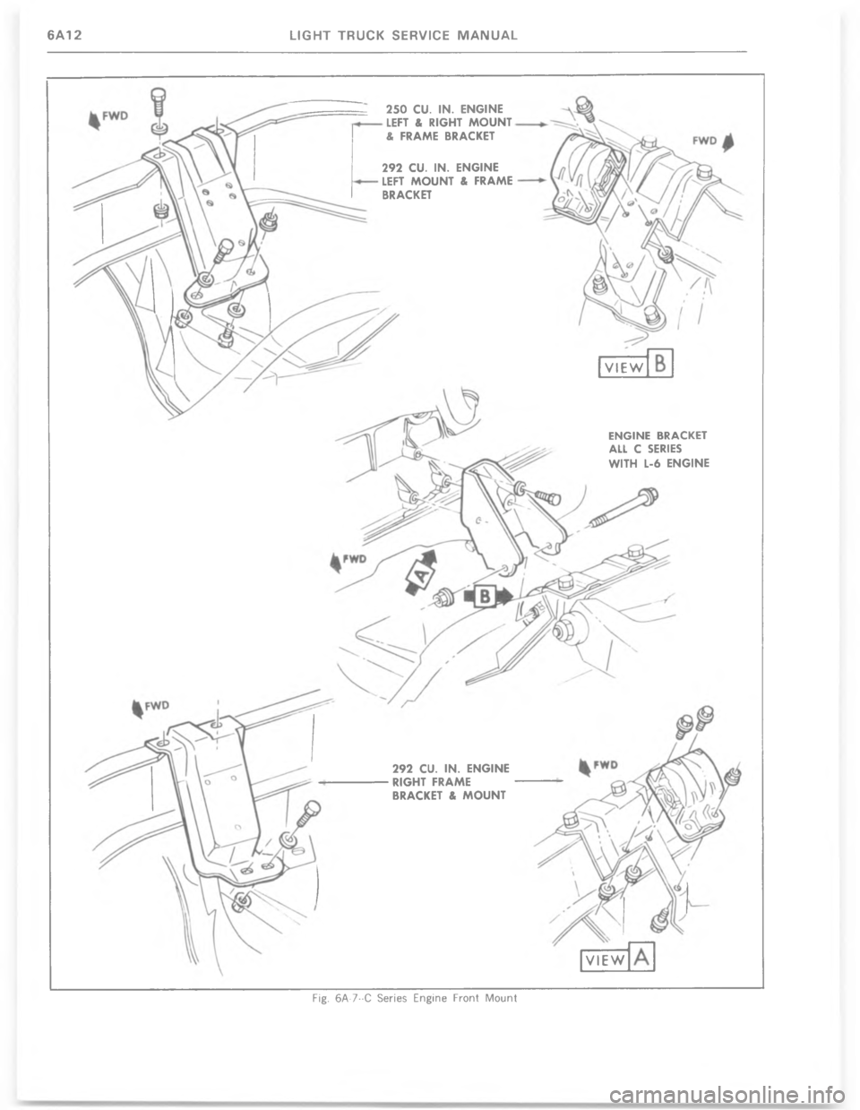 CHEVROLET LIGHT DUTY TRUCK 1977  Service Manual 3     B   B      

P
3

 



7
3

 
 