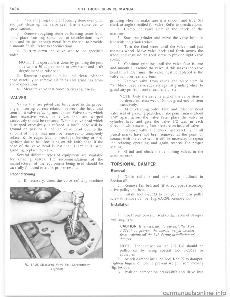 CHEVROLET LIGHT DUTY TRUCK 1977  Service Manual .    %    % / *
	 ;%  *  // % "%  %  
%*%
 /  %    % 
*