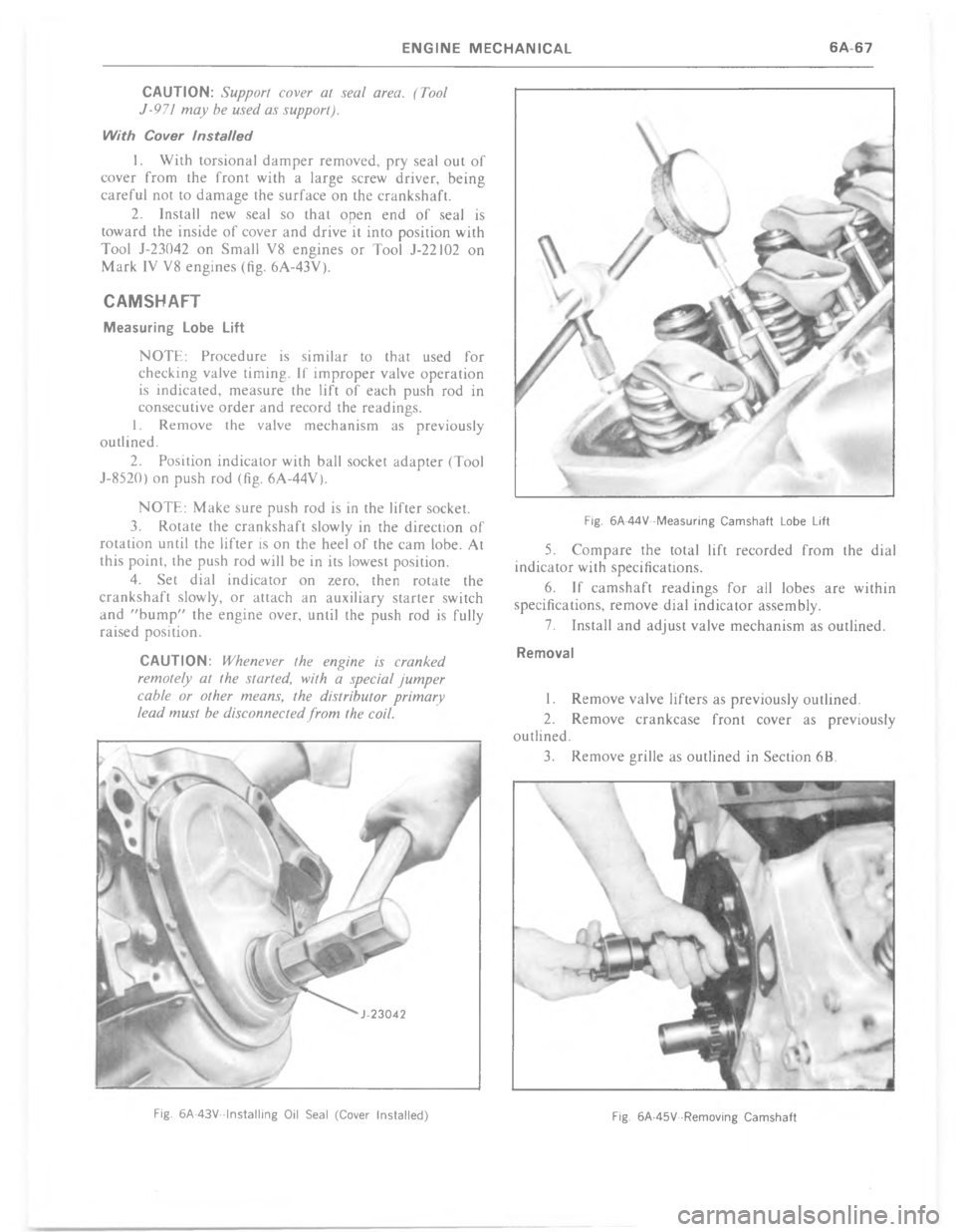CHEVROLET LIGHT DUTY TRUCK 1977  Service Manual 5"8
H




.











.
F@>



%
<



5"


8
>

?
%
,


.


A 
