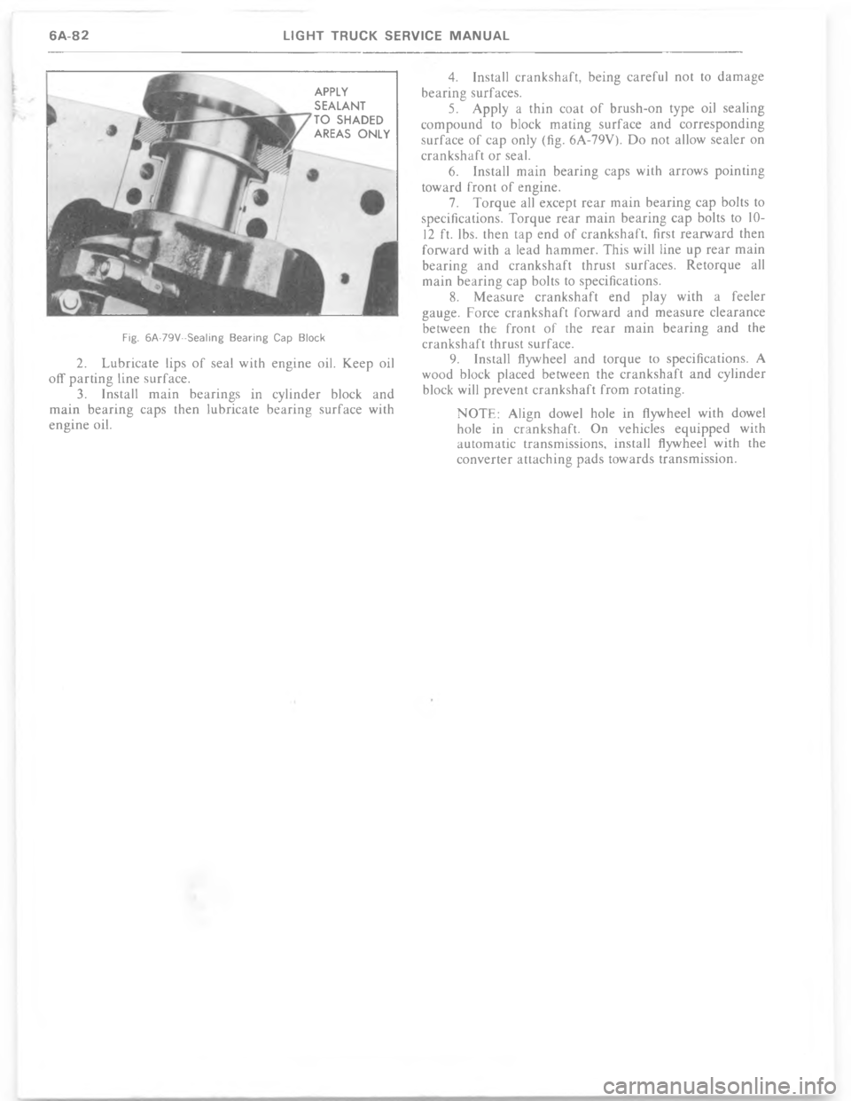 CHEVROLET LIGHT DUTY TRUCK 1977  Service Manual -F
)4--3
 %  )C-4
-64-) % 3  F
8
.



<

>

%

?
\)
,
%




@



H
\)	




 