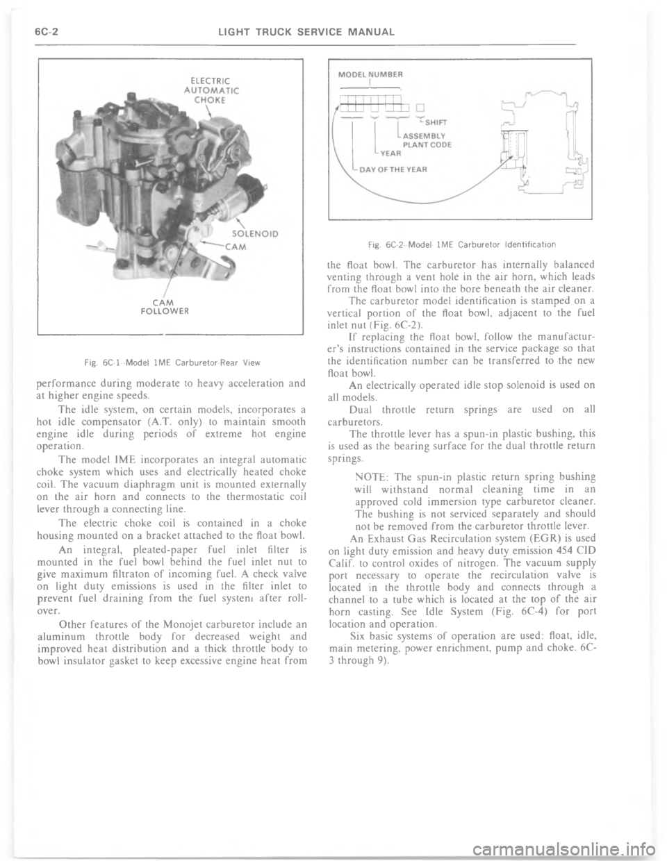 CHEVROLET LIGHT DUTY TRUCK 1977  Service Manual 	
  
    7  
8
*
















*
/



\)8

/


/







9



%*

\)





5-
*




#

 