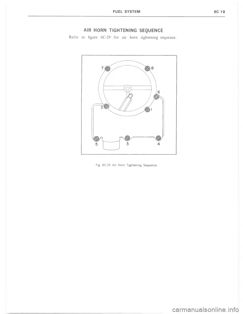 CHEVROLET LIGHT DUTY TRUCK 1977  Service Manual   	   	      I

8 
