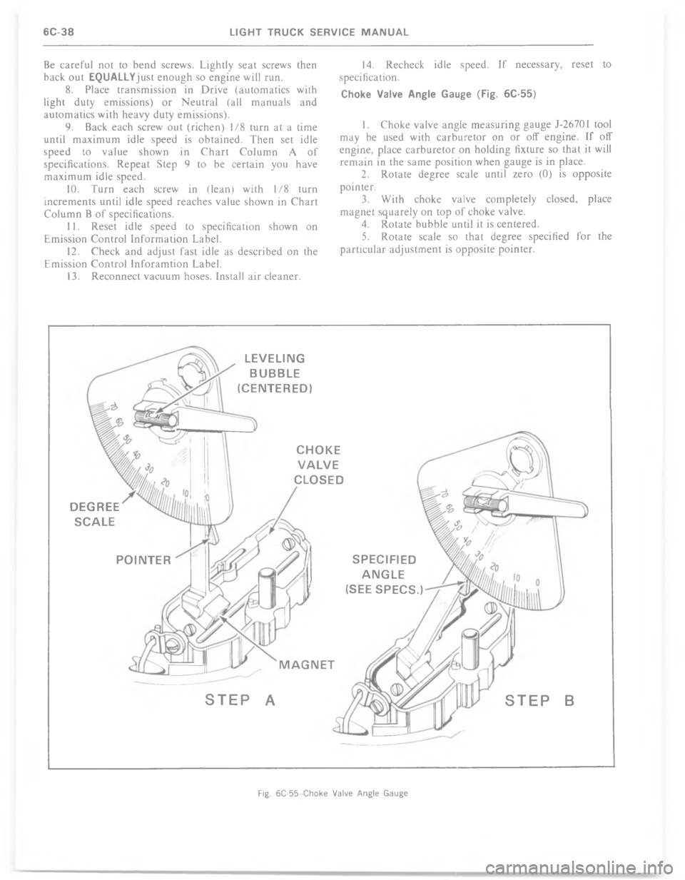 CHEVROLET LIGHT DUTY TRUCK 1977  Service Manual +    	 %)% $( % %)% 
  !W"$$`;%  %  ) 
@   %%%  9/ 3% )
 	( %%%4