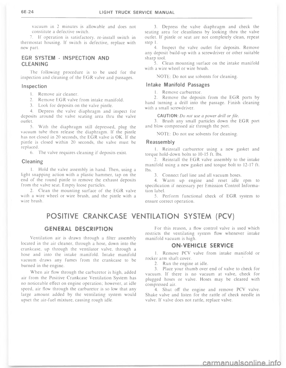 CHEVROLET LIGHT DUTY TRUCK 1977  Service Manual /         .     %  %   )       	  	   %   
   %     	     /   %) 
,     *         % %  %      ( -     % 