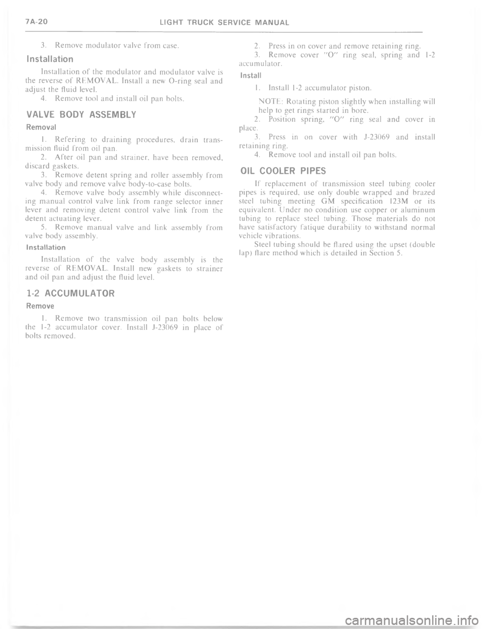 CHEVROLET LIGHT DUTY TRUCK 1977  Service Manual  / 	 //  %



	
<




.
	

//
<


	
>
//








.





*
.
*


<


*
%


/
/
#
* 