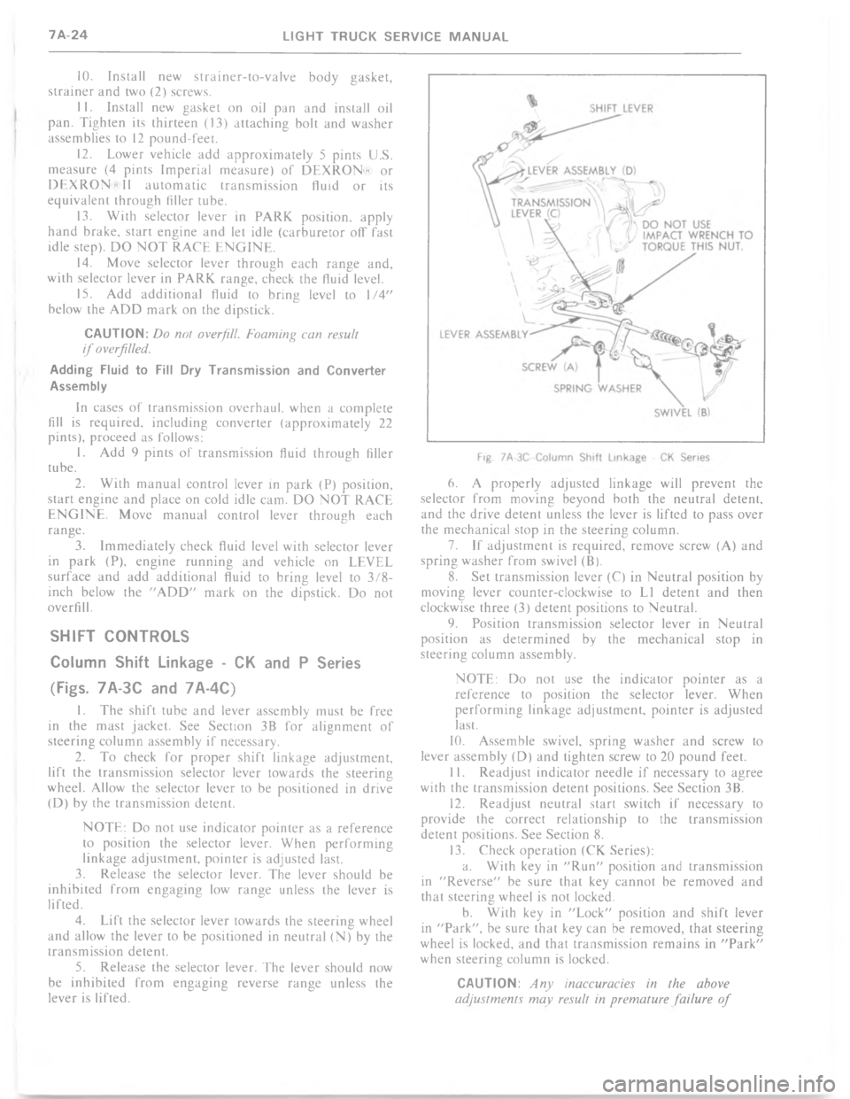 CHEVROLET LIGHT DUTY TRUCK 1977  Service Manual & % ) %// 	( %-
% 	 ) 3.4 %)%
 % ) %   * 	 % 
*  %  34   