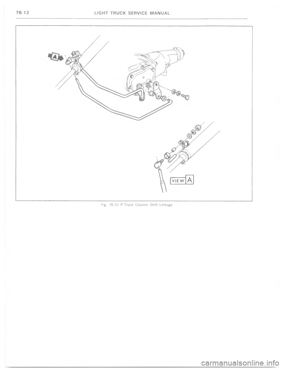 CHEVROLET LIGHT DUTY TRUCK 1977  Service Manual 