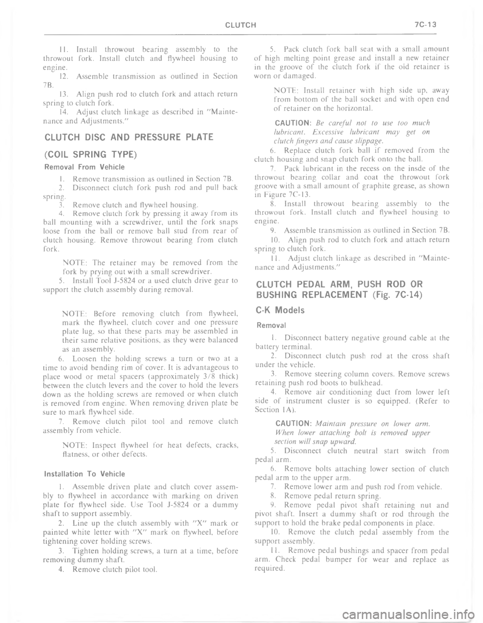 CHEVROLET LIGHT DUTY TRUCK 1977  Service Manual  % )  %%(  
)  %  	 () % 

. %% %%% % 	  #
,+
  *% 