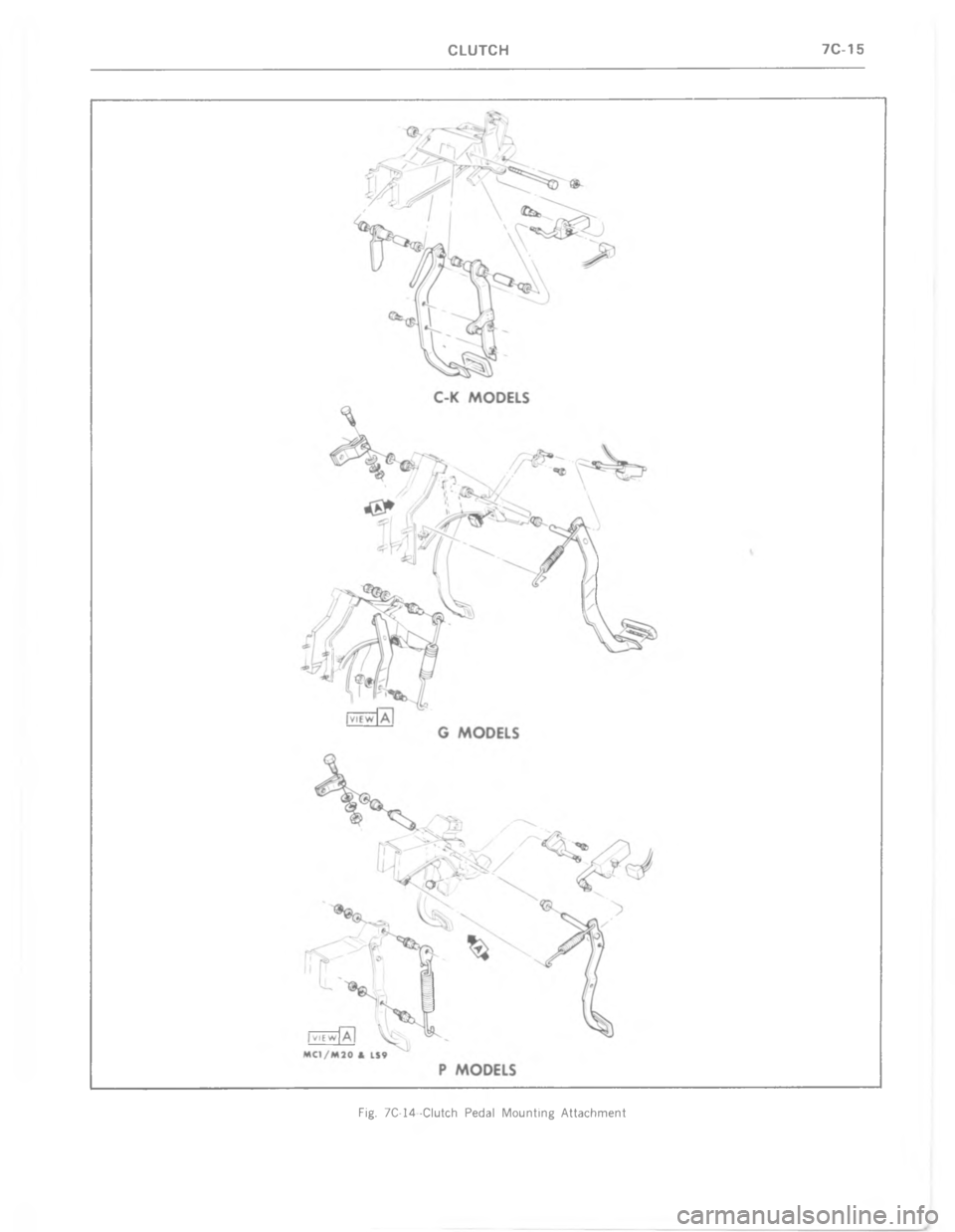 CHEVROLET LIGHT DUTY TRUCK 1977  Service Manual 