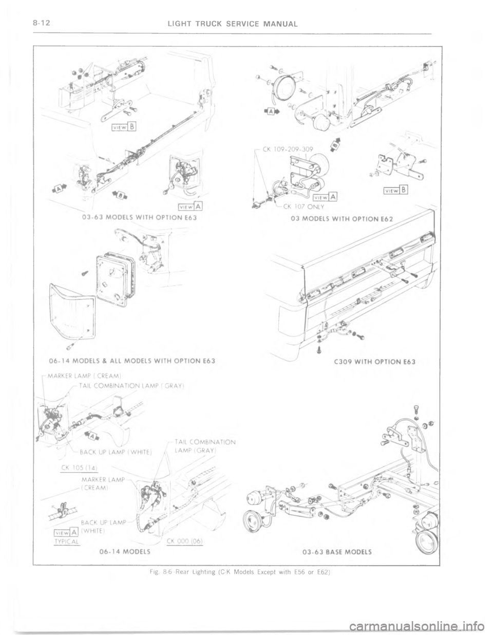 CHEVROLET LIGHT DUTY TRUCK 1977  Service Manual 