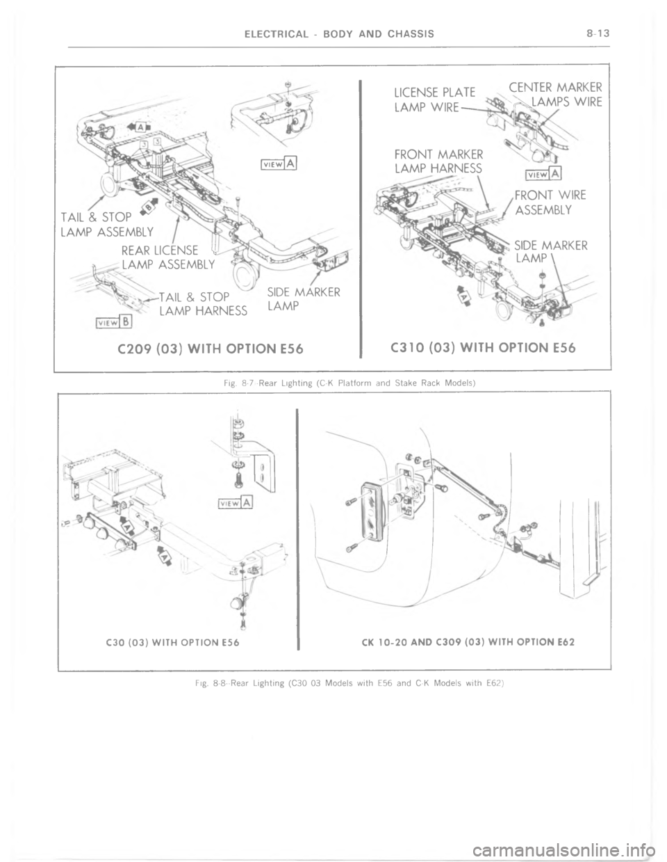 CHEVROLET LIGHT DUTY TRUCK 1977  Service Manual 0 3
 0


 U





.
 

.
 >

		
8
 