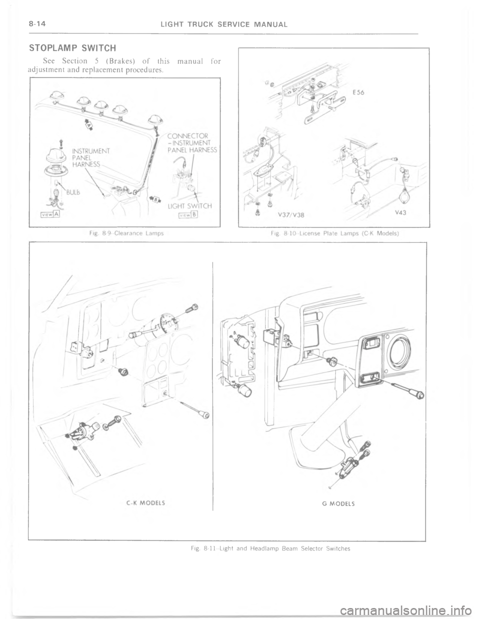 CHEVROLET LIGHT DUTY TRUCK 1977  Service Manual  	  !    !   7 	  
#

 