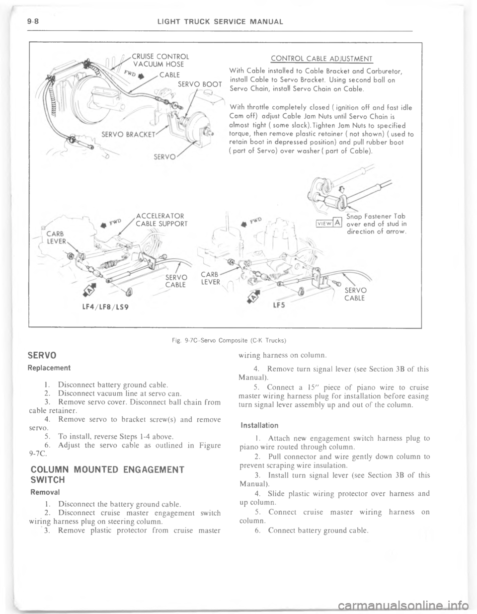 CHEVROLET LIGHT DUTY TRUCK 1977  Service Manual    	        A 	  	
7 ,* &   - < #$  ,.%*-##$5 *)  - < #$    (-DE$* -.5  - (< + ( $ *) (;
,.%

7

-
*
\(

<
\)
5



 C

 




 




