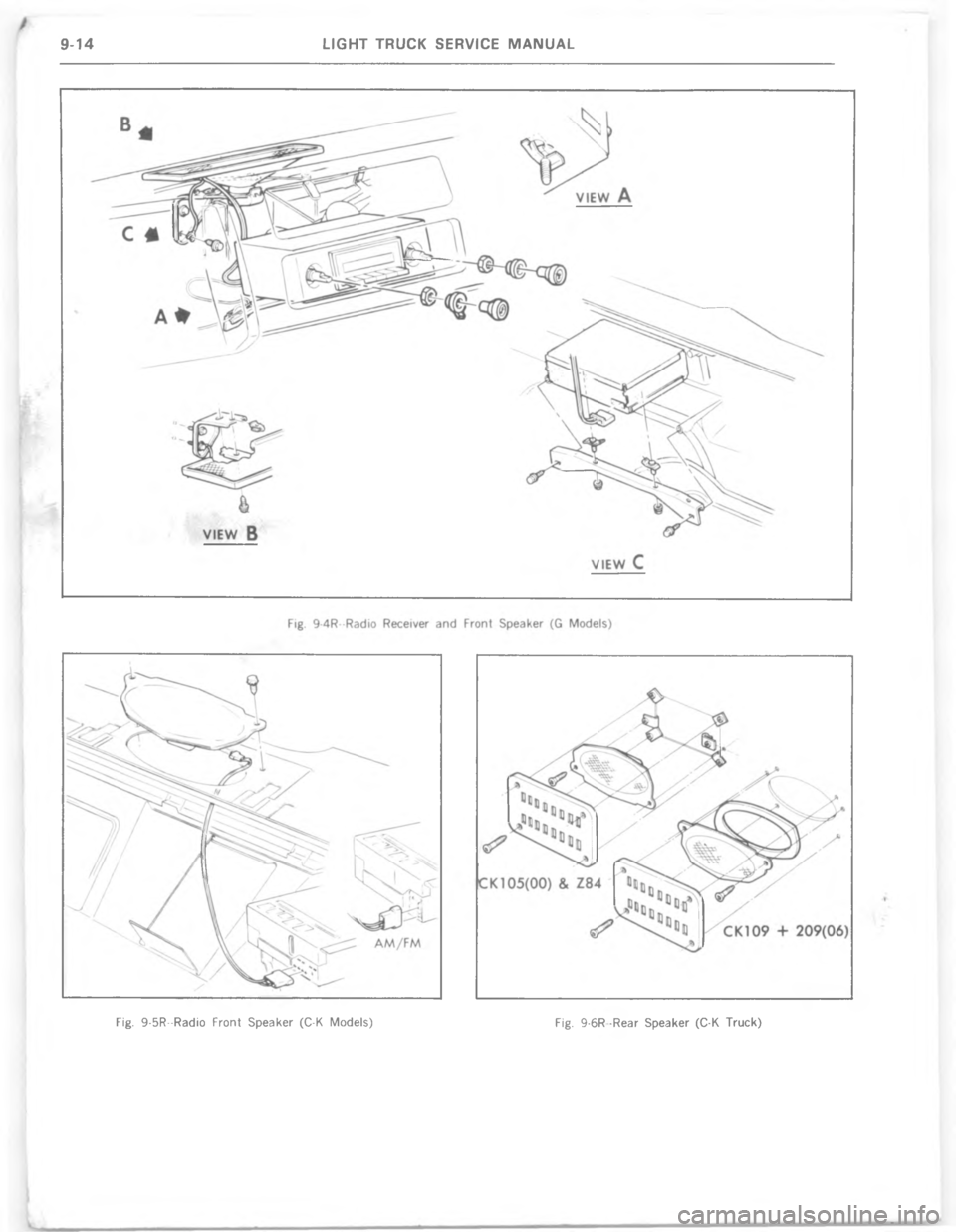 CHEVROLET LIGHT DUTY TRUCK 1977  Service Manual 