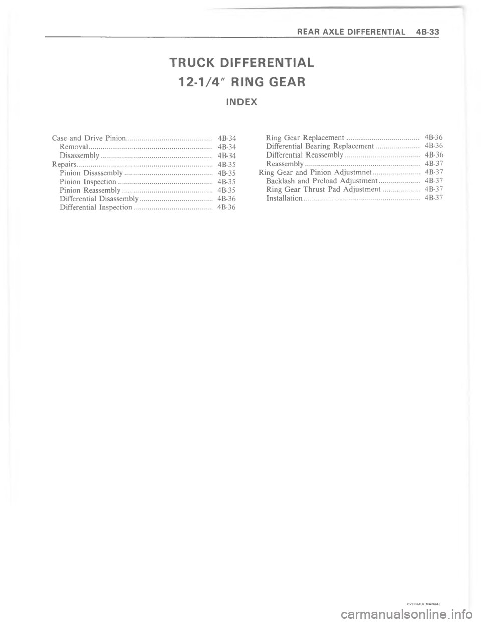 CHEVROLET LIGHT DUTY TRUCK 1980  Repair Everhaul Manual Downloaded from www.Manualslib.com manuals search engine  > !!	 ?  	     !! 	


 
\)
/
\)



/

/
\)
>
/
>
/
>
\)
>
\)
>
9
>
\)
>

>