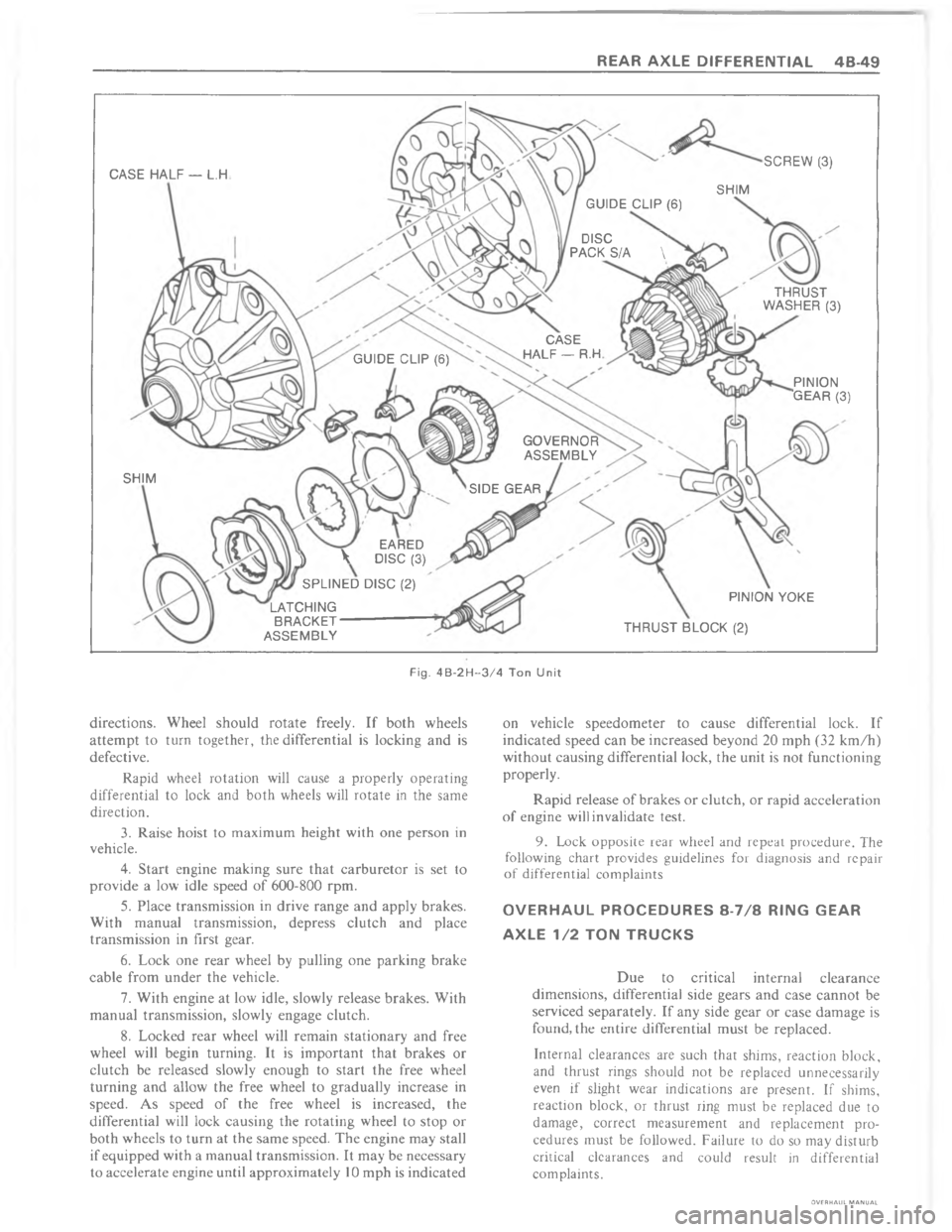 CHEVROLET LIGHT DUTY TRUCK 1980  Repair Everhaul Manual Downloaded from www.Manualslib.com manuals search engine  > !!	 ??# 0 7<
$  %$* S  4%
%(
(&  ( 7<
&( L
$1 5$ V
+%#+
0$% # 7<
$ 
%$* S #4%