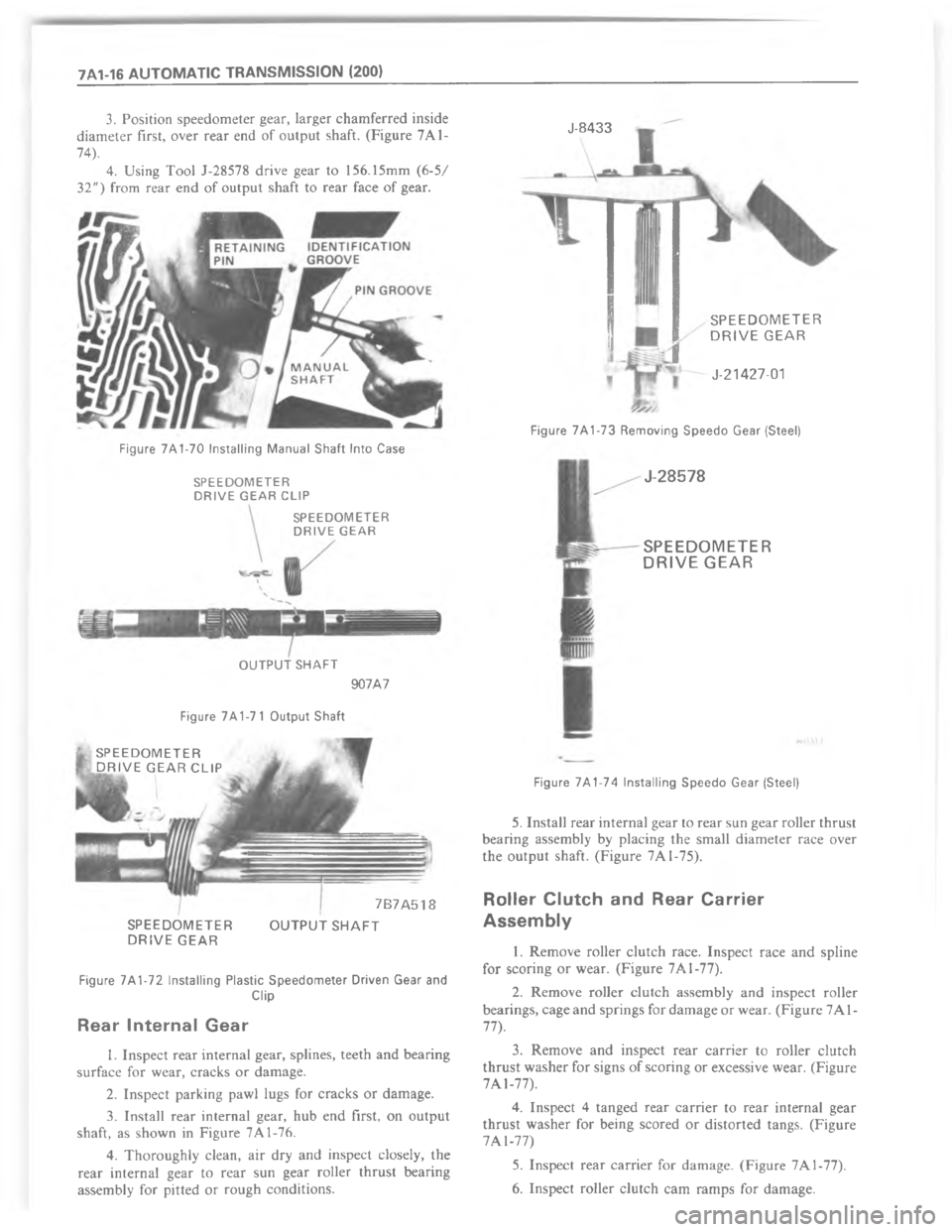 CHEVROLET LIGHT DUTY TRUCK 1980  Repair Everhaul Manual Downloaded from www.Manualslib.com manuals search engine AE 	 	 	  CA   		               	 	 

;
>
A
!$7\)
&

!$