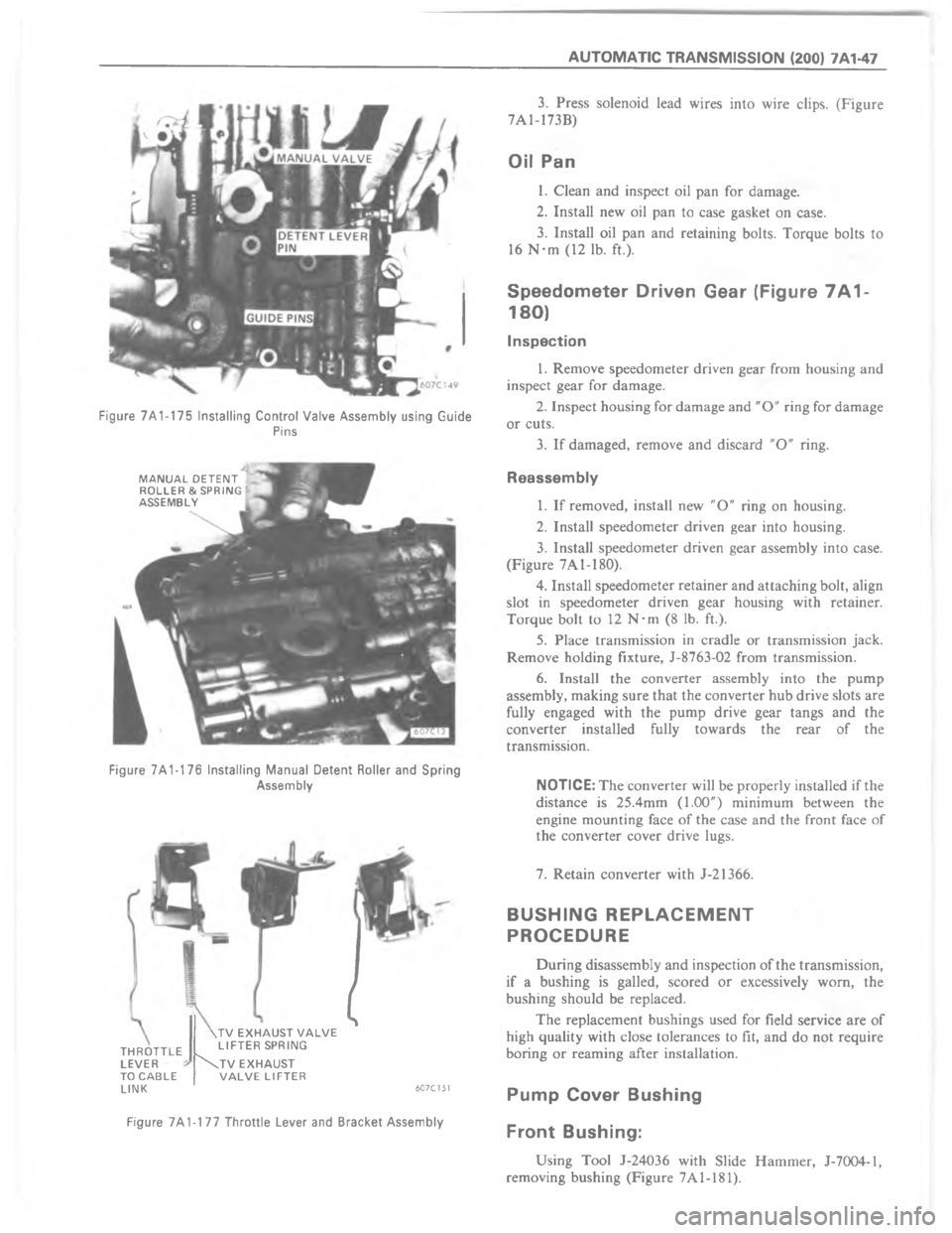 CHEVROLET LIGHT DUTY TRUCK 1980  Repair Everhaul Manual Downloaded from www.Manualslib.com manuals search engine 	 	 	  C A?A8 )                  	        	   
	
7

A !$7
A