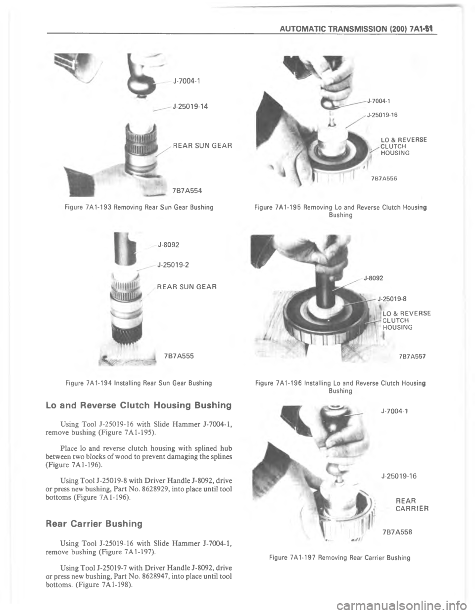 CHEVROLET LIGHT DUTY TRUCK 1980  Repair Everhaul Manual Downloaded from www.Manualslib.com manuals search engine 	 	 	   C A@L A   ? 
   
!$7)/- A         -&01$(7 -/ )( -/ )%#$(7
!$7)/- A      @