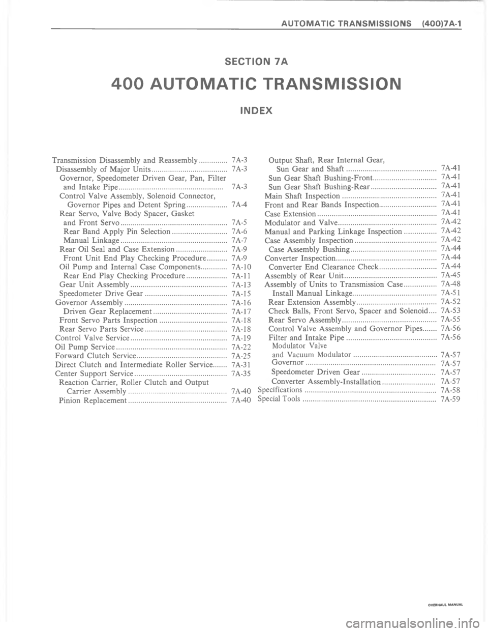 CHEVROLET LIGHT DUTY TRUCK 1980  Repair Everhaul Manual Downloaded from www.Manualslib.com manuals search engine   	    	   	             ?    A    	    A 
?


/

1


 
1

\)


\)

+

\)
