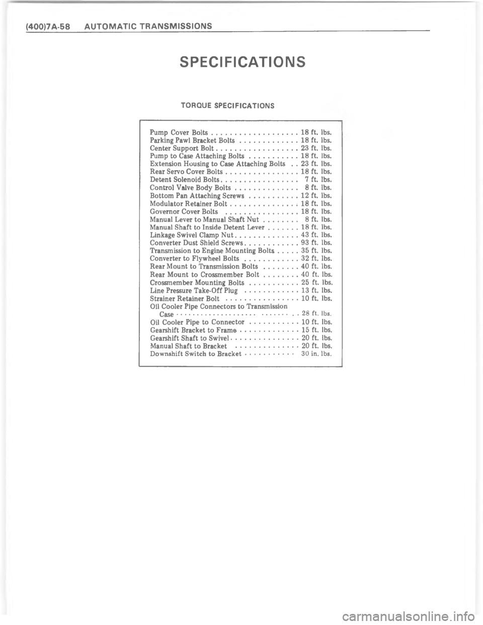 CHEVROLET LIGHT DUTY TRUCK 1980  Repair Everhaul Manual Downloaded from www.Manualslib.com manuals search engine  ?    A  @     	    	   	          !	
	
8
#
8
 

*
\)
8
/

 
9

+
1
+

+8
.