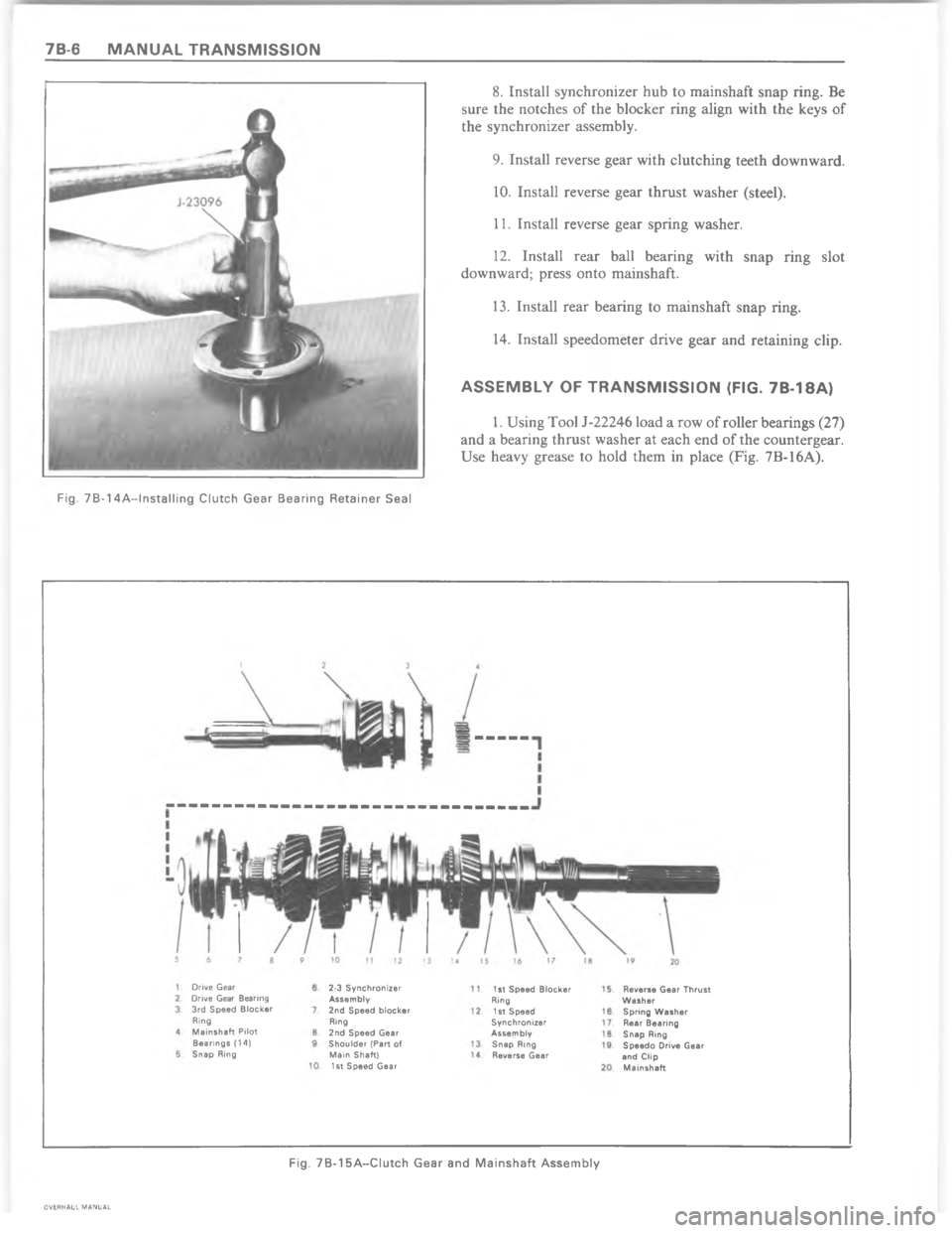 CHEVROLET LIGHT DUTY TRUCK 1980  Repair Everhaul Manual Downloaded from www.Manualslib.com manuals search engine AE        	         <            	"            	          	 9 


=
8