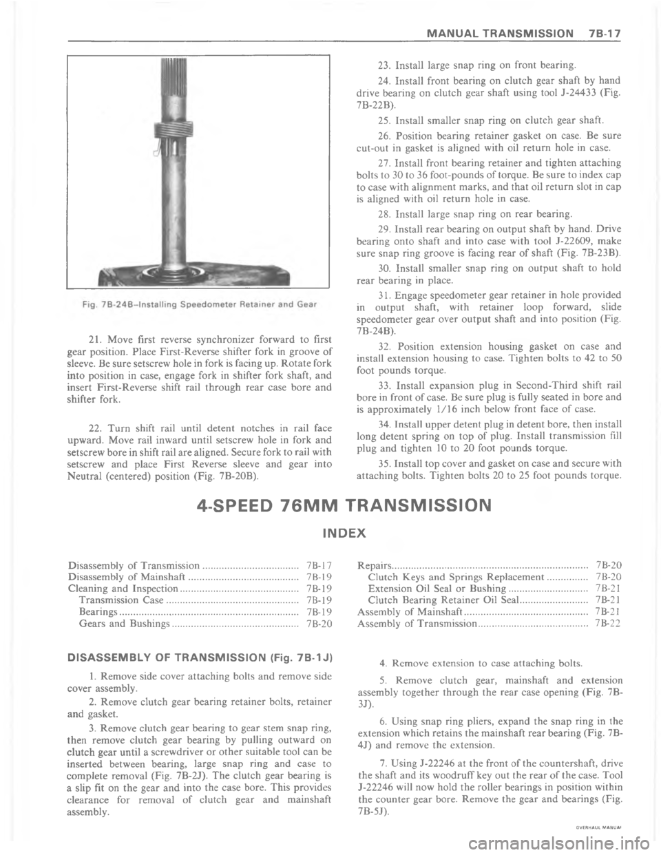 CHEVROLET LIGHT DUTY TRUCK 1980  Repair Everhaul Manual Downloaded from www.Manualslib.com manuals search engine        	           AA78 +     	          	"          	


	
	

7
