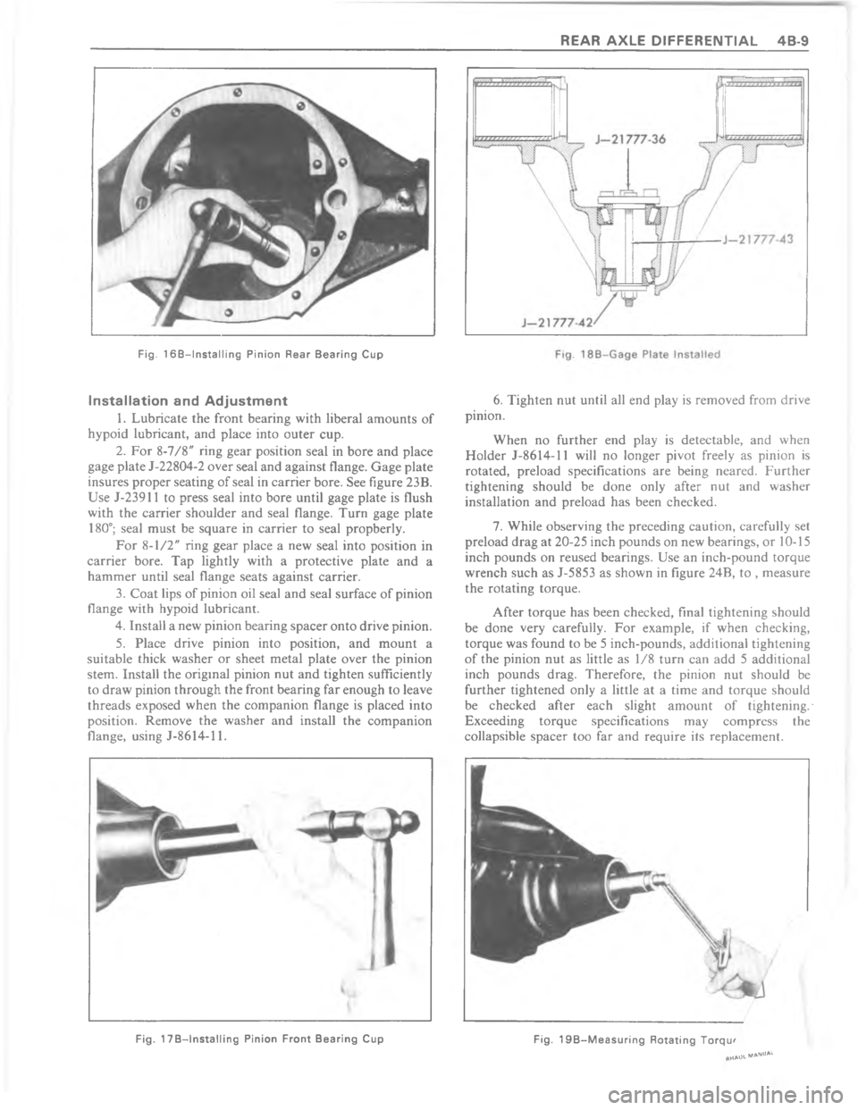 CHEVROLET LIGHT DUTY TRUCK 1980  Repair Everhaul Manual Downloaded from www.Manualslib.com manuals search engine  > !!	 ?*F4  / S(     F    	   #  /    F   @ 

8

7

	
2

8
\(


A

>

