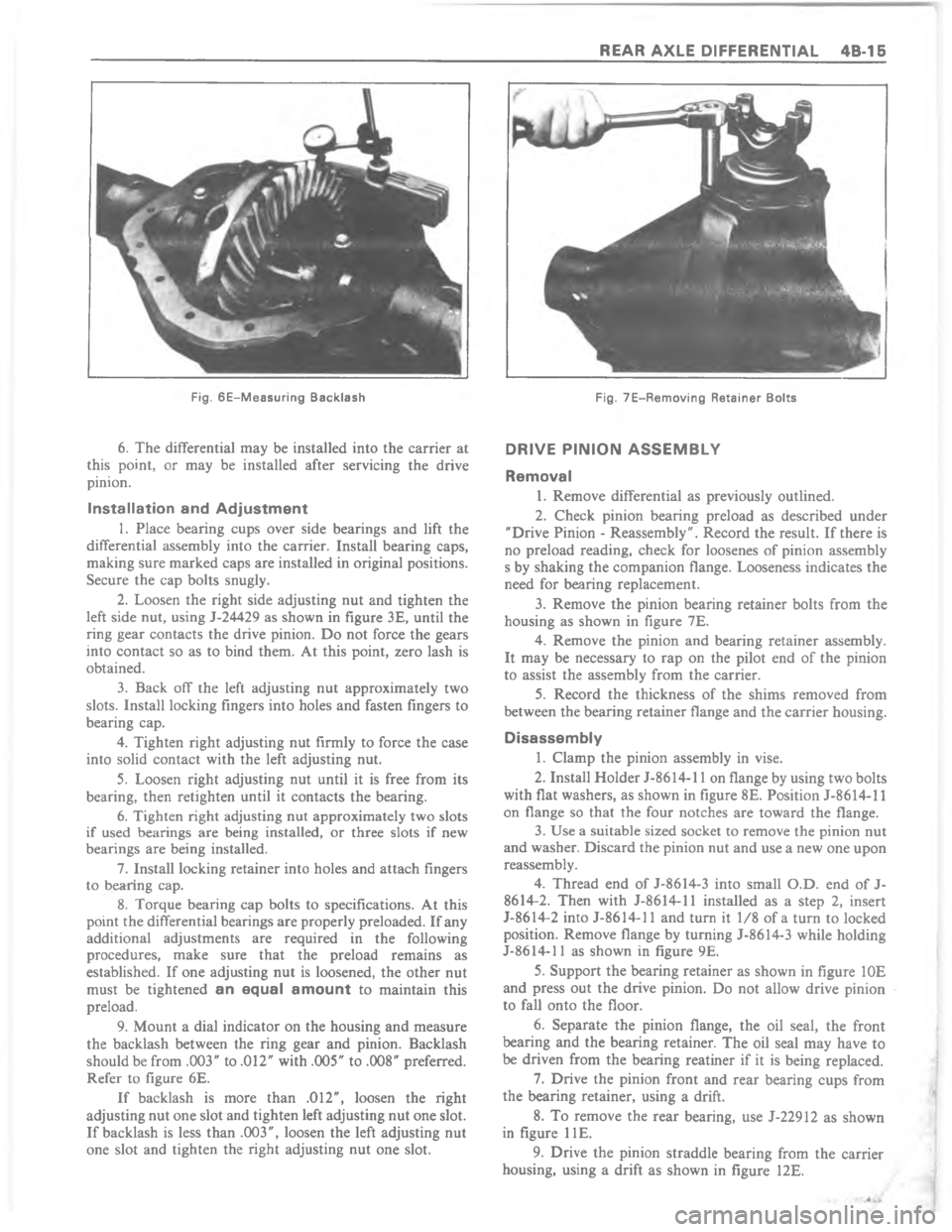 CHEVROLET LIGHT DUTY TRUCK 1980  Repair Everhaul Manual Downloaded from www.Manualslib.com manuals search engine  > !!	 ?@*F4         @   F  /  > ?   =
6



8



7


	

A


>
	
:

6
	