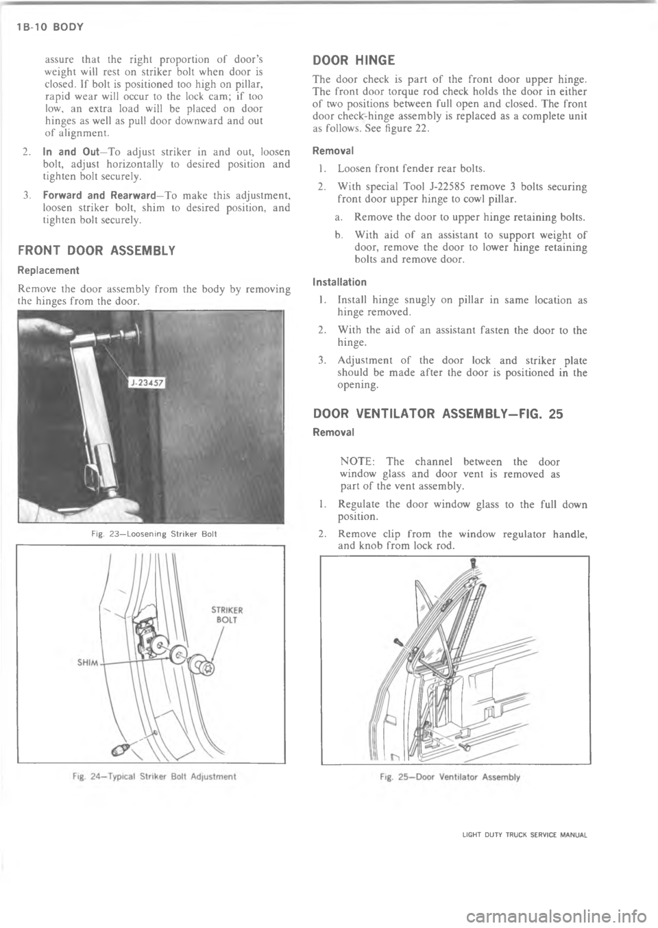 CHEVROLET LIGHT DUTY TRUCK 1973  Service Manual       6!! *   * % *          O!
. %* . !  !#  . *  !
! 	  ! !  *%*  7
   