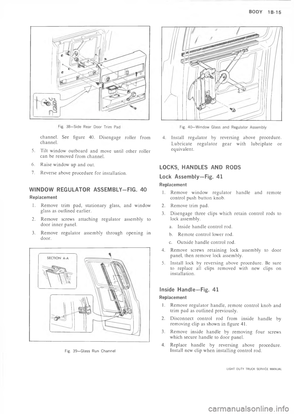 CHEVROLET LIGHT DUTY TRUCK 1973  Service Manual 6    >*   % / $ !%%    
*
1 " ..          * 
      *
9 , ! ..
