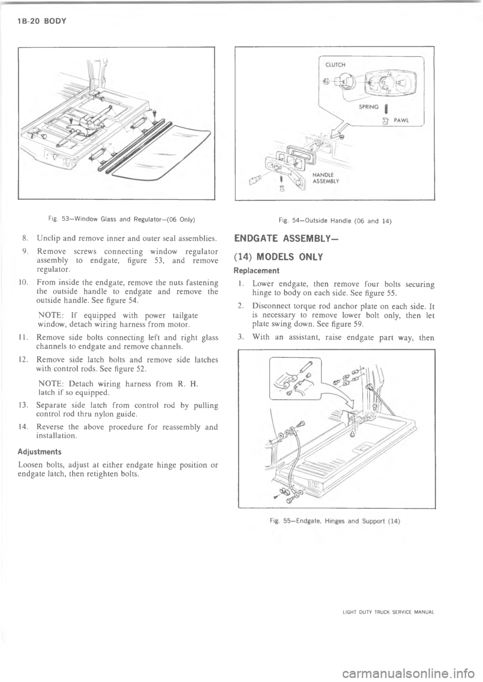 CHEVROLET LIGHT DUTY TRUCK 1973  Service Manual 4 6 721	B  	 (%J6; .	5K
:
2





+
.



.
+












*

!

\( 