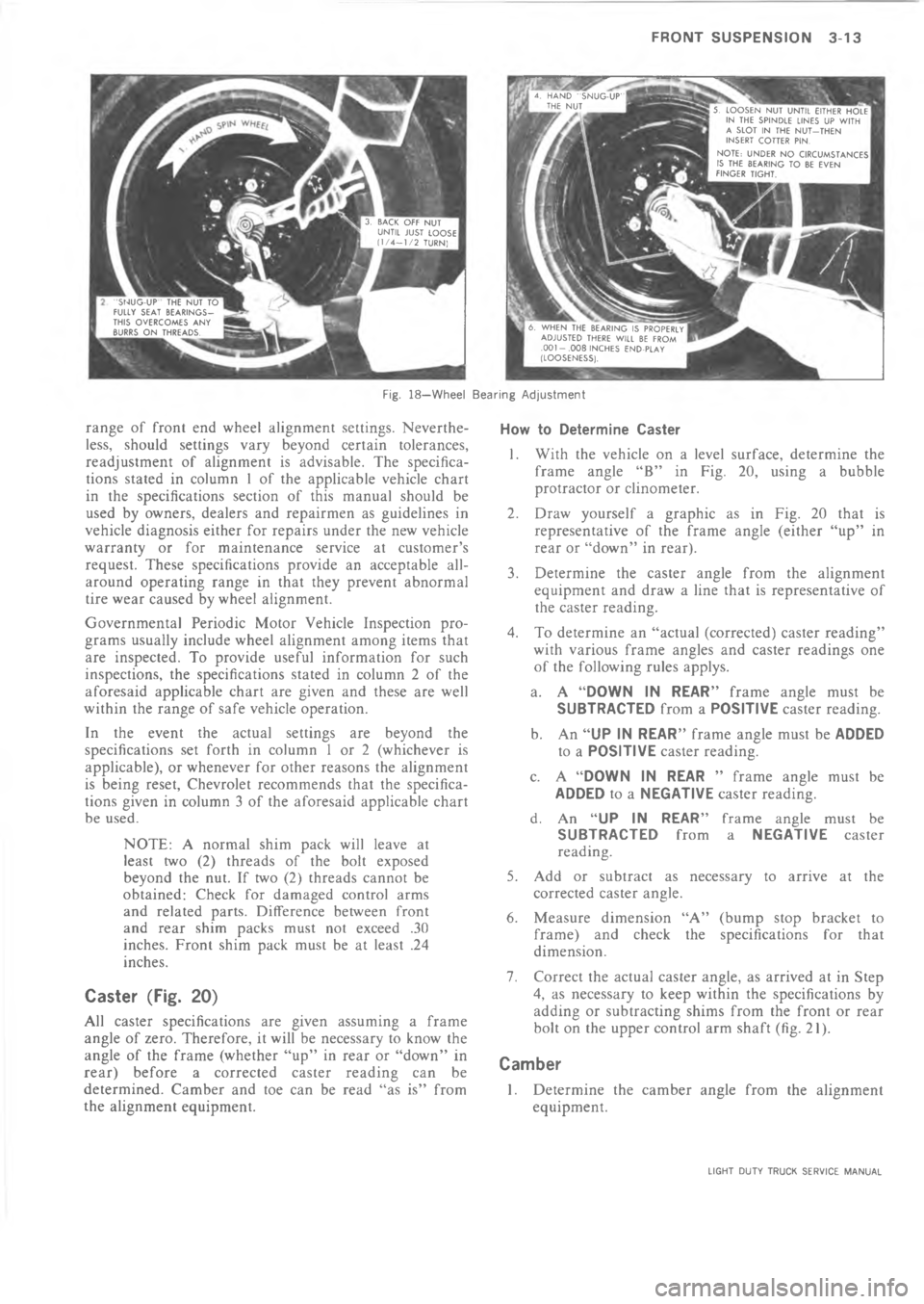 CHEVROLET LIGHT DUTY TRUCK 1973  Service Manual   2  /   I  .    $  - 
 $ - "+  ?  -  + . .  ) 
J  M 4 9  M   -  ( $ K
G  $   9    -* ) $  -  - . 
++S  )  -  / )  ( "$   
- *" .  ) 