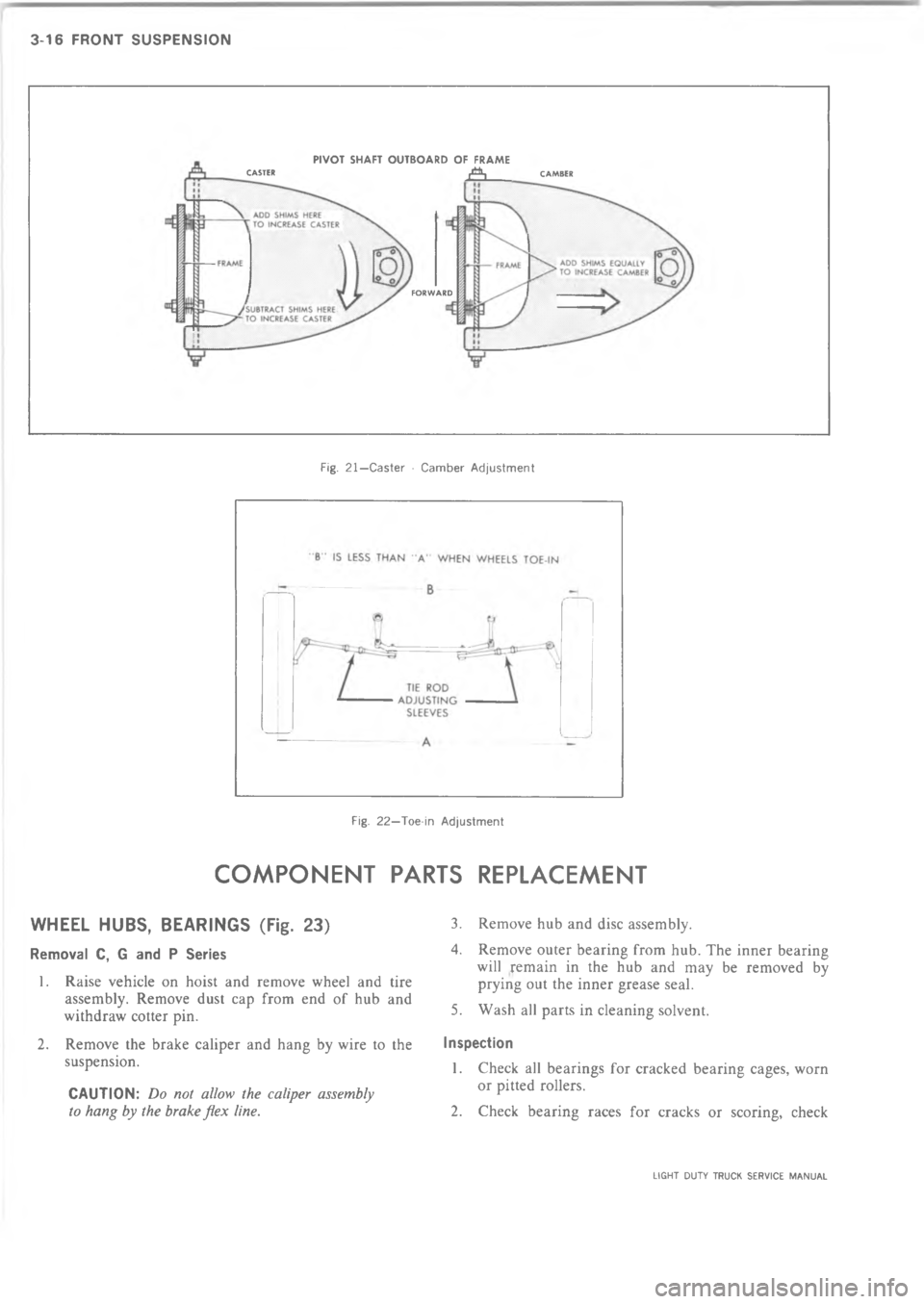 CHEVROLET LIGHT DUTY TRUCK 1973  Service Manual   =   
4








.

!

\(
/
.

1
*


 