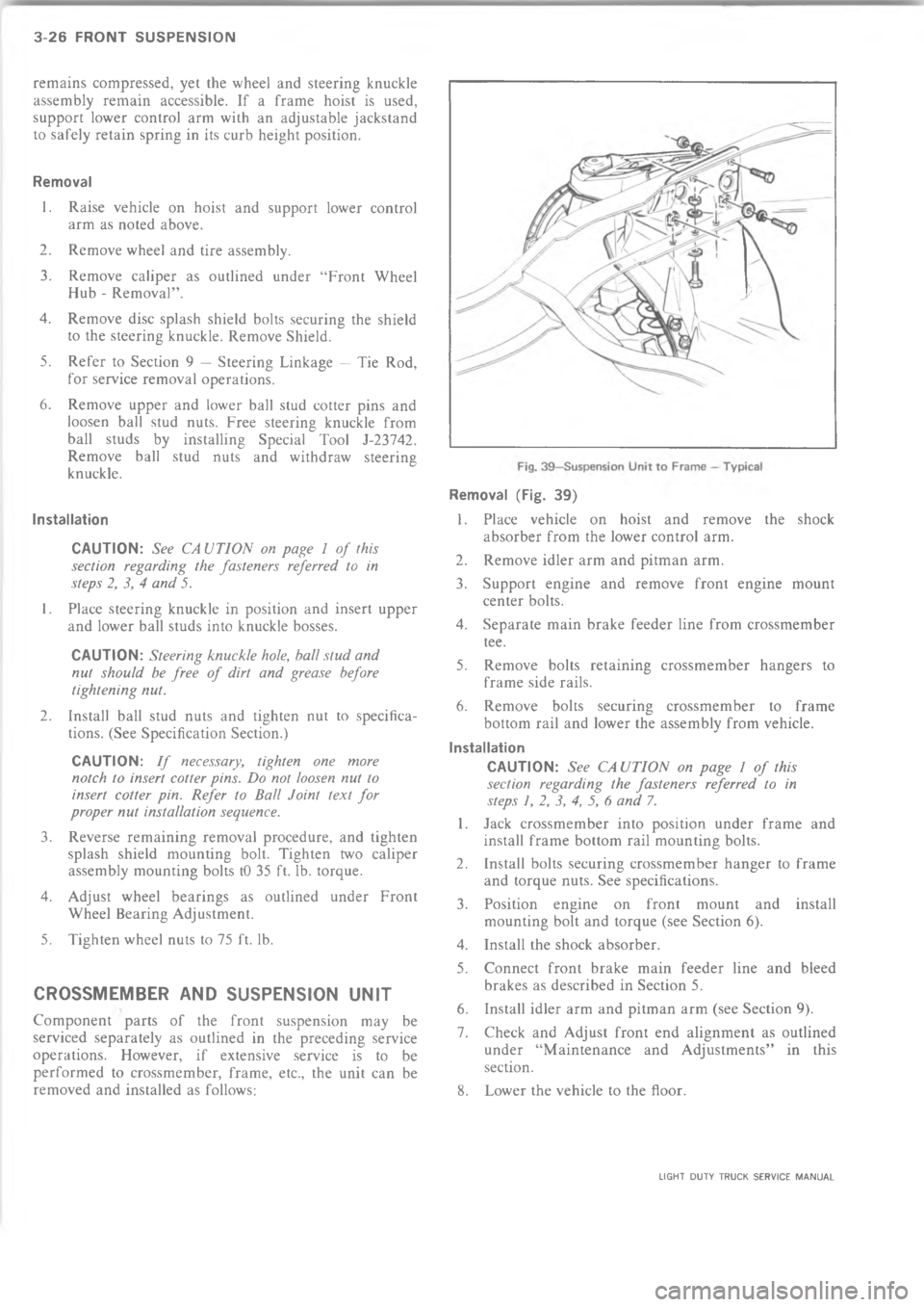 CHEVROLET LIGHT DUTY TRUCK 1973  Service Manual  4 =     !  !!7  * .*  !% ##
!!       !! 	    *! ! !7
!     .    . 